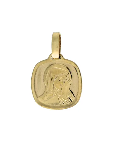 14CT Y/G MADONNA 15MM